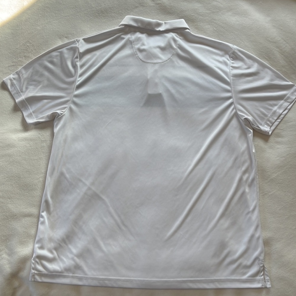White sz XXL MENS GOLF SHIRT - Picture 5 of 6